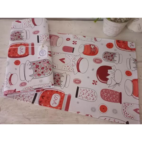 Individual mermeladas rojo